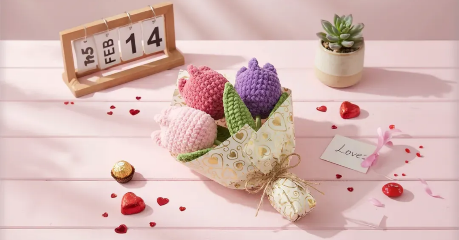 Buket Çiçek Amigurumi