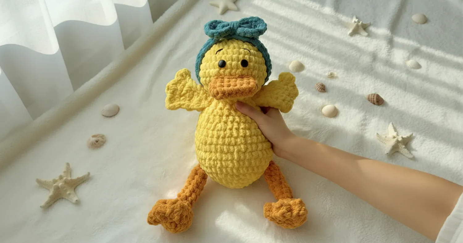 Sevimli Ördek Amigurumi