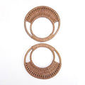 AY MODEL BAMBU ÇANTA SAPI 17 CM - 2 ADET