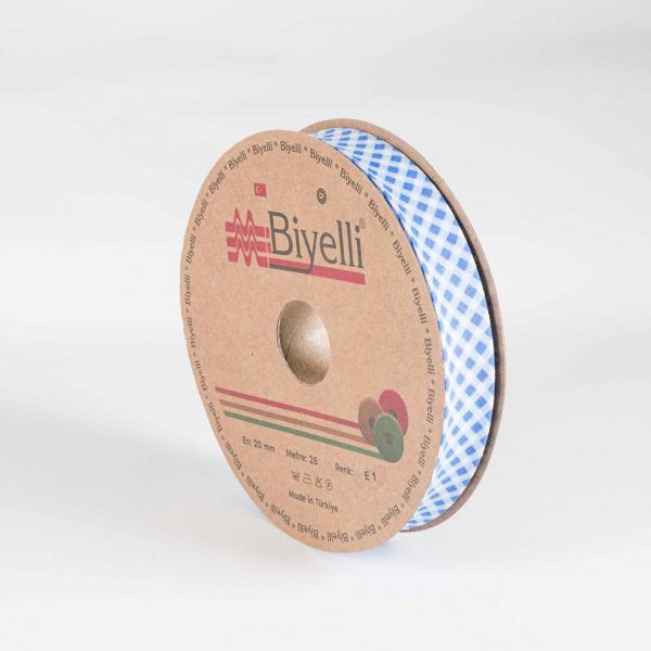 Biyelli Koton Ekose Biye 2 cm