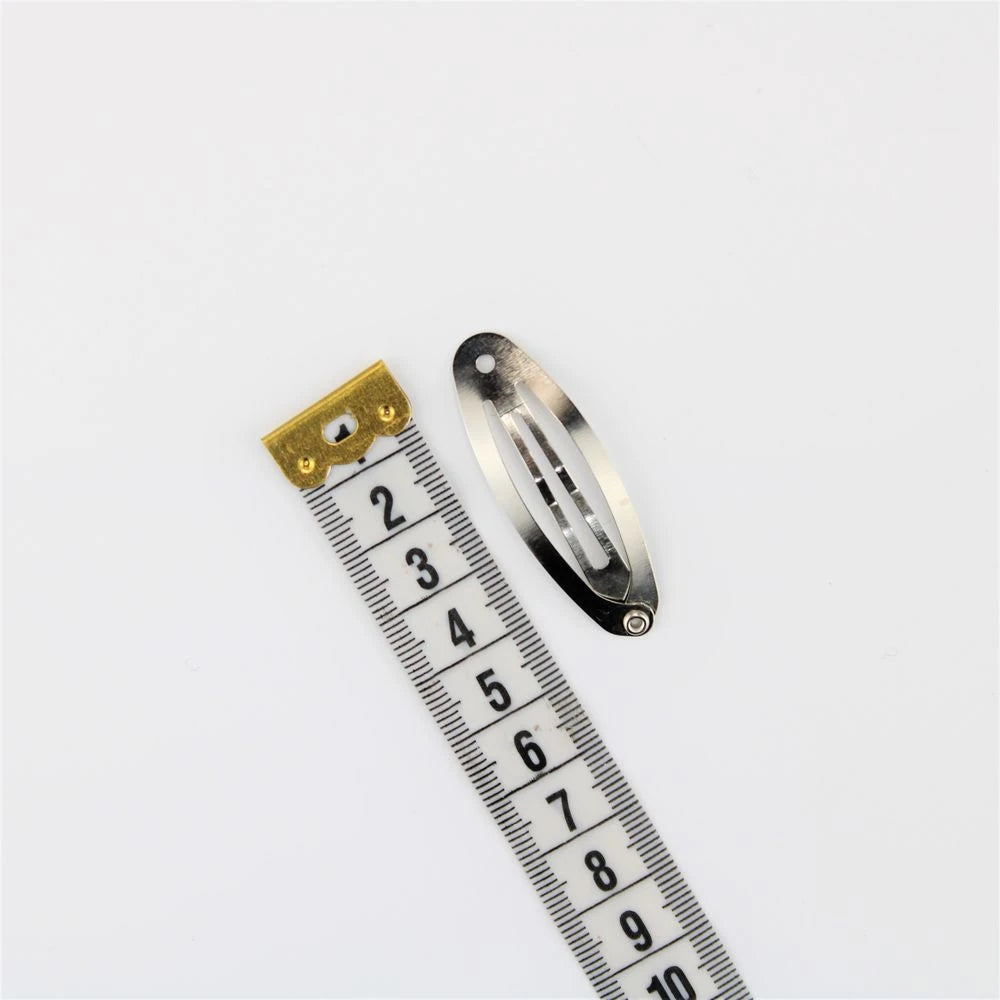 Çıt Çıt Toka 5 cm - Gümüş 50'Li Paket