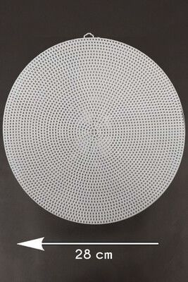Kanvas File Plastik Yuvarlak
