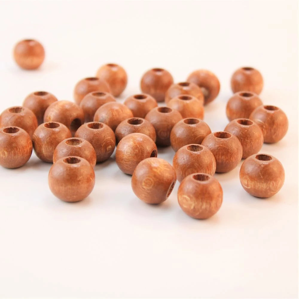 Ahşap Boncuk 17 mm 1 kg