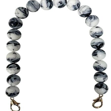 ÇANTA SAPI AKRİLİK KOD 3 SİYAH BEYAZ