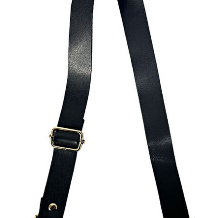 ÇANTA SAPI AYARLI DERİ 2,5 CM SİYAH