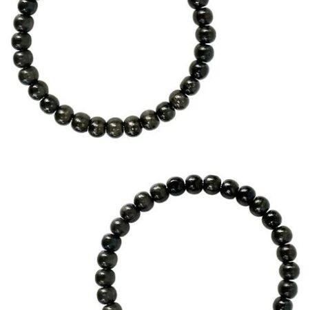 ÇANTA SAPI İÇİ METAL AHŞAP BONCUK 10 ANTRASİT 13CM