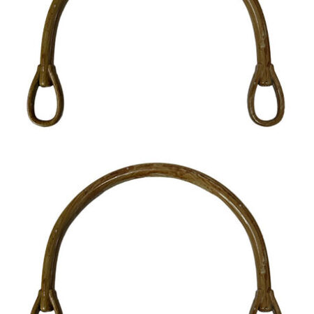 ÇANTA SAPI PLASTK BAMBU GÖRÜNÜM OVAL K-114 Vizon