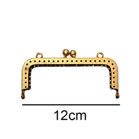 ÇANTA VE CÜZDAN KLİPSİ 12 CM KARE ALTIN