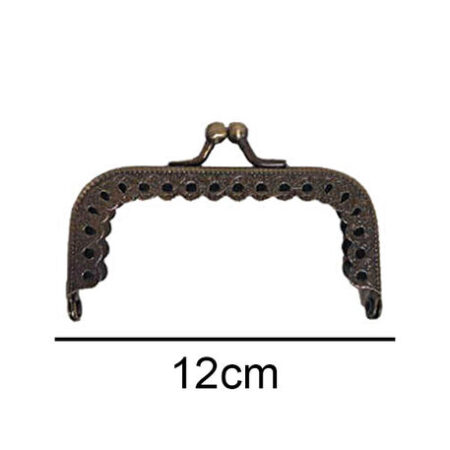 ÇANTA VE CÜZDAN KLİPSİ 12 CM KARE ANTİK