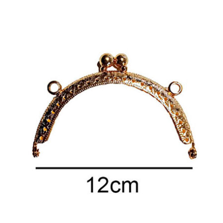 ÇANTA VE CÜZDAN KLİPSİ 12 CM OVAL ALTIN