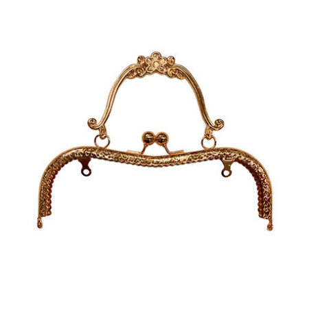 ÇANTA VE CÜZDAN KLİPSİ SAPLI 21X16 CM ALTIN