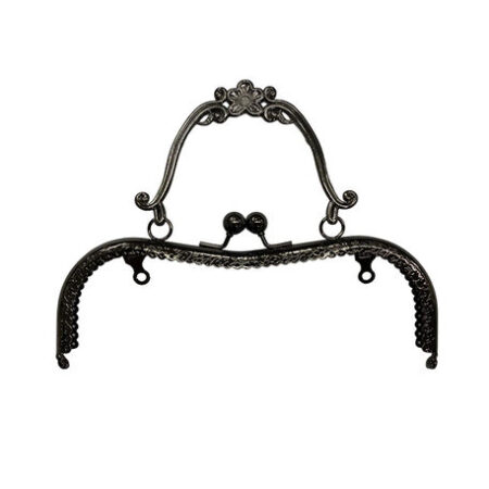 ÇANTA VE CÜZDAN KLİPSİ SAPLI 21X16 CM ANTRASİT