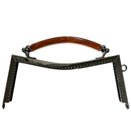 METAL ÇANTA SAPI AKRİLİK TUTMALI ALT-78 (27 CM) ANTRASİT