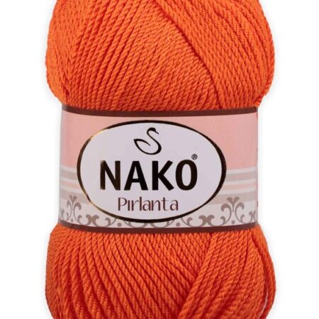 Nako Pırlanta El Örgü İpi | Canlı Oranj 6733