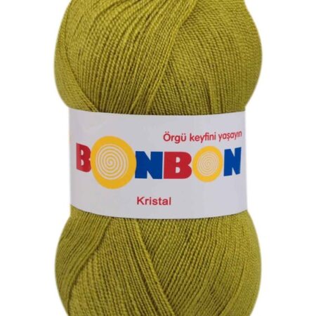 Bonbon Kristal El Örgü İpi | Yeşil 98229