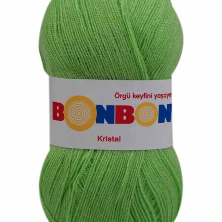 Bonbon Kristal El Örgü İpi | Yeşil 98401