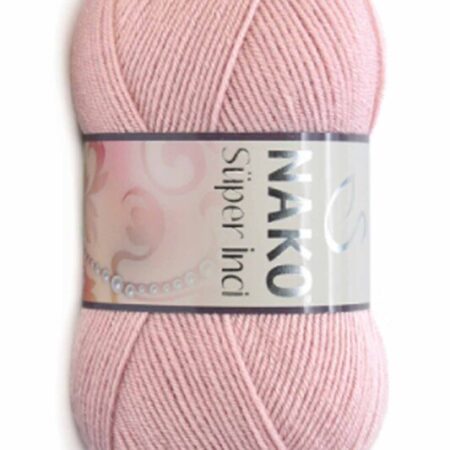 Nako Süper İnci El Örgü İpi | Pembemsi Pudra 10275