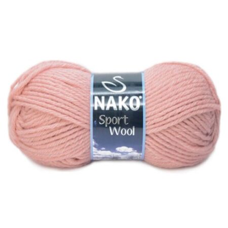 Nako Sport Wool El Örgü İpi Açık Pembe 2406