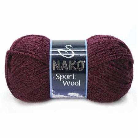 Nako Sport Wool El Örgü İpi Koyu Güvez 3718