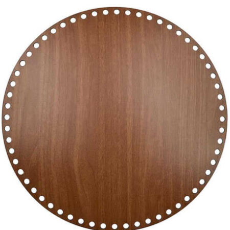 AHŞAP TABAN YUVARLAK 40X40