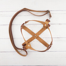 ASKILI KAFES ÇANTA SETİ TABA