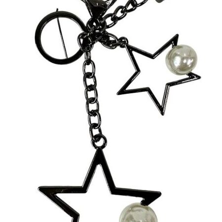 ÇANTA AKSESUARI VE ANAHTARLIK YILDIZ ANTRASİT