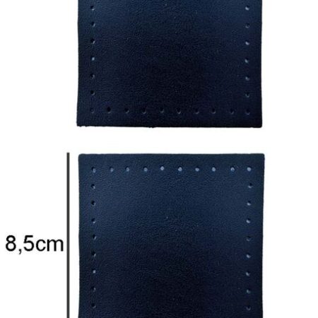 ÇANTA KENAR AKSESUARI KARE 8.50X8.50 CM 2 Lİ LACİVERT