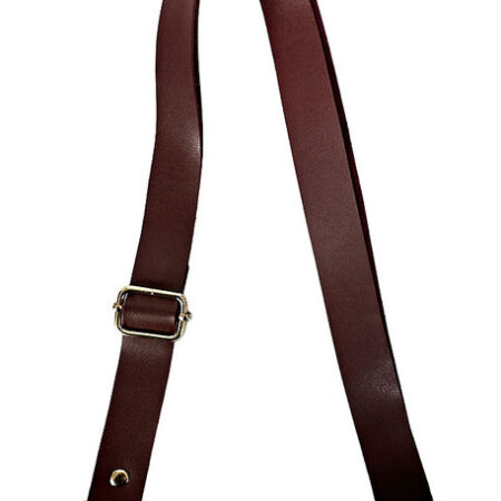 ÇANTA SAPI AYARLI DERİ 2,5 CM BORDO