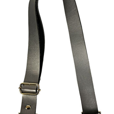 ÇANTA SAPI AYARLI DERİ 2,5 CM GRİ