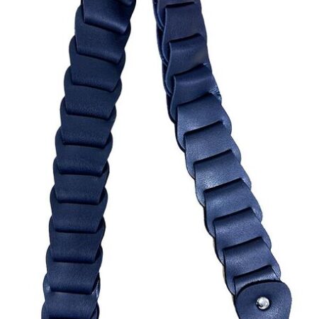 ÇANTA SAPI DERİ ÖRGÜLÜ 4012 LACİVERT