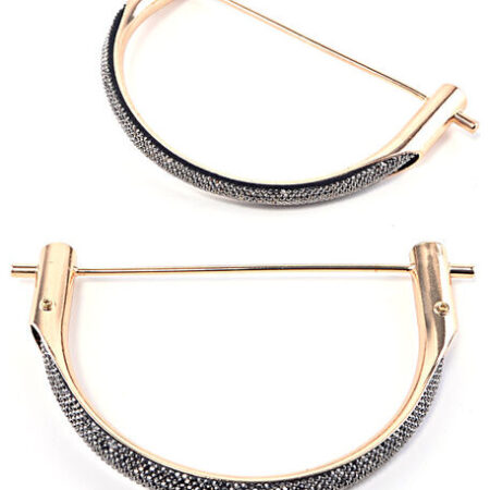 ÇANTA SAPI METAL TAŞLI ANTRASİT