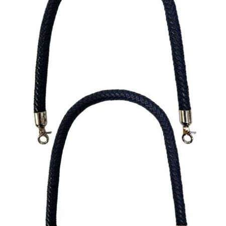 ÇANTA SAPI YENGEÇ BAŞLIKLI ÖRME FİTİL SAP LACİVERT