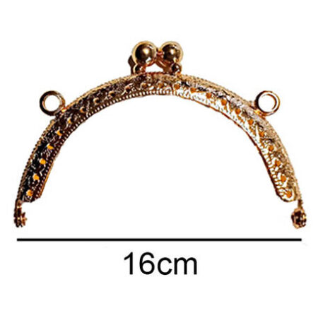 ÇANTA VE CÜZDAN KLİPSİ 16 CM OVAL ALTIN