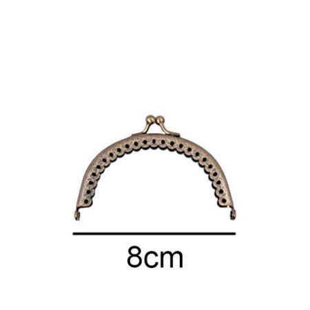 ÇANTA VE CÜZDAN KLİPSİ 8 CM OVAL ANTİK
