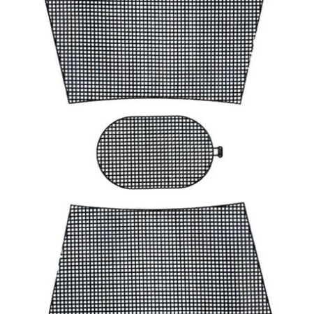 KANVAS PLASTİK ÇANTA SETİ 3 PARÇA 40X26 SİYAH