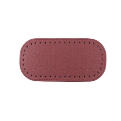 KNİT ME ÇANTA TABANI OVAL 20x10 CM BORDO