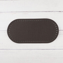 KNİT ME ÇANTA TABANI OVAL 27x13 CM KAHVE