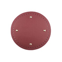 KNİT ME ÇANTA TABANI YUVARLAK 22 CM BORDO