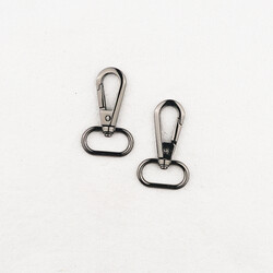 METAL ÇANTA YAY KANCA 2,5 CM S-322 NIKEL