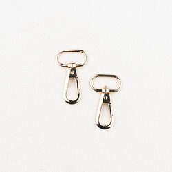 METAL ÇANTA YAY KANCA 2,5 CM S-322 ALTIN