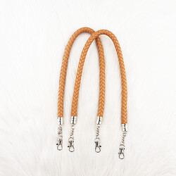 ÖRME DERİ ÇANTA SAPI 65 CM CAMEL