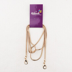 PAPAĞAN KANCALI ÇANTA ZİNCİRİ 1.20 MT MODEL 12 (1845) ALTIN