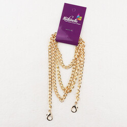 PAPAĞAN KANCALI ÇANTA ZİNCİRİ 1.20 MT MODEL 14 (1976) ALTIN