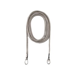 PAPAĞAN KANCALI YASSI ÇANTA ZİNCİRİ 1.20 MT MODEL 10 GUMUS