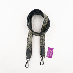 YILAN DESEN ÇANTA ASKISI 3x135 CM. YESIL